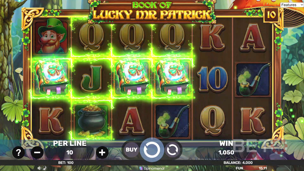 Book of Lucky Mr Patrick BETO Slots tarafından incelendi