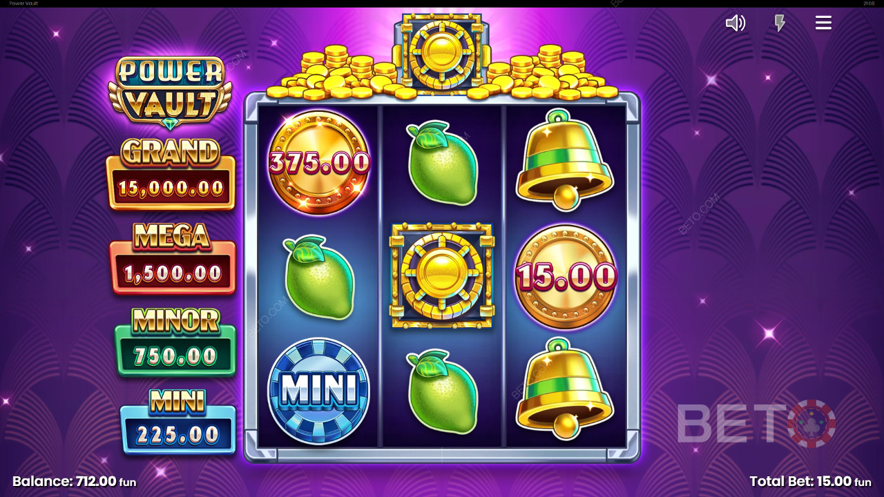 BETO Slots tarafından Power Vault İncelemesi