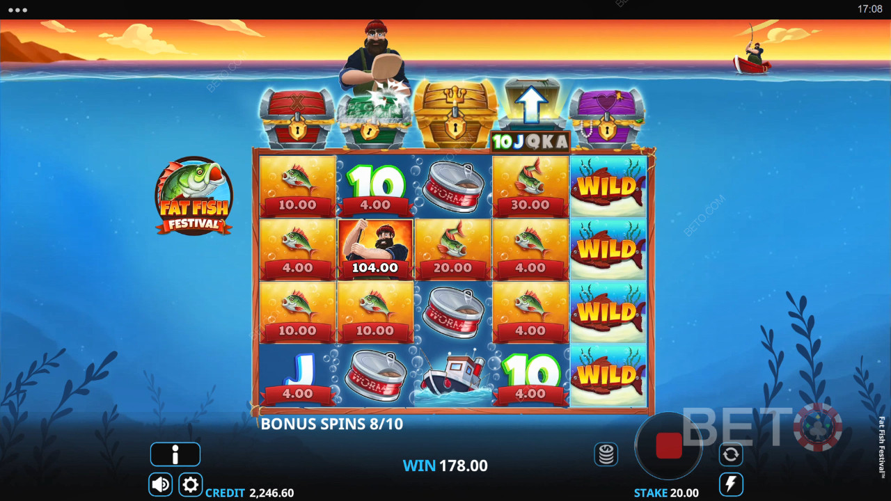 BETO Slots tarafından Fat Fish Festival İncelemesi