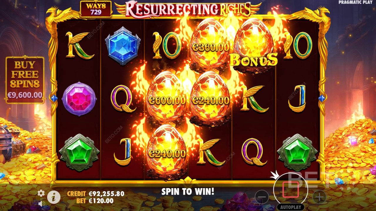 BETO Slots tarafından Resurrecting Riches İncelemesi
