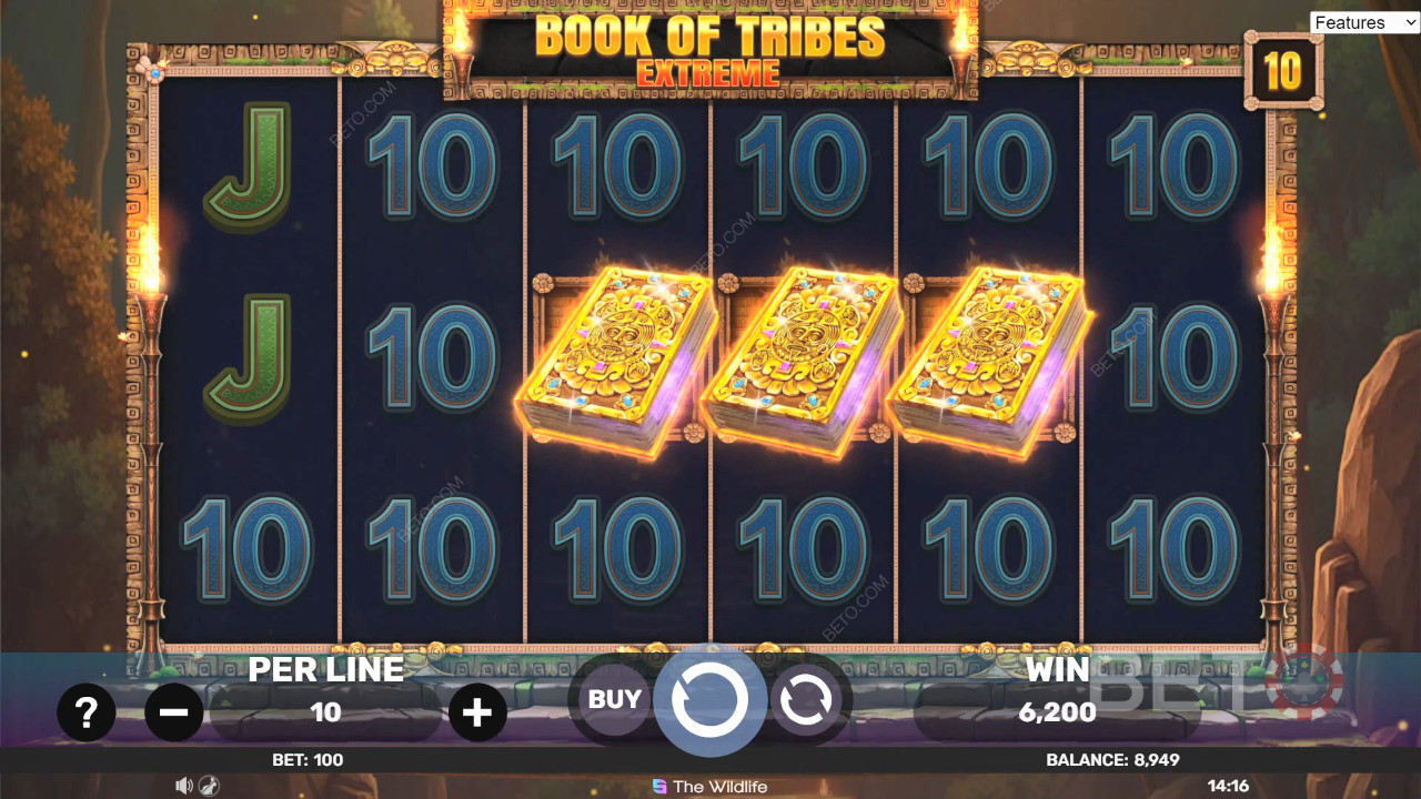 BETO Slots tarafından Book of Tribes Extreme İncelemesi
