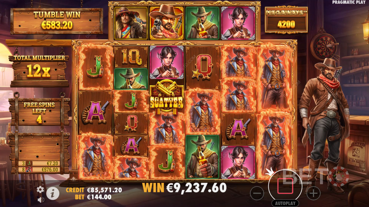 BETO Slots tarafından Bandit Megaways İncelemesi