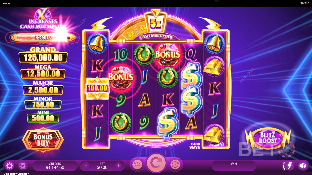 BETO Slots tarafından Gold Blitz Ultimate İncelemesi