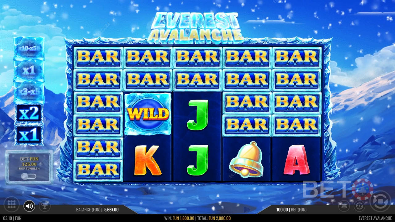 BETO Slots tarafından Everest Avalanche İncelemesi
