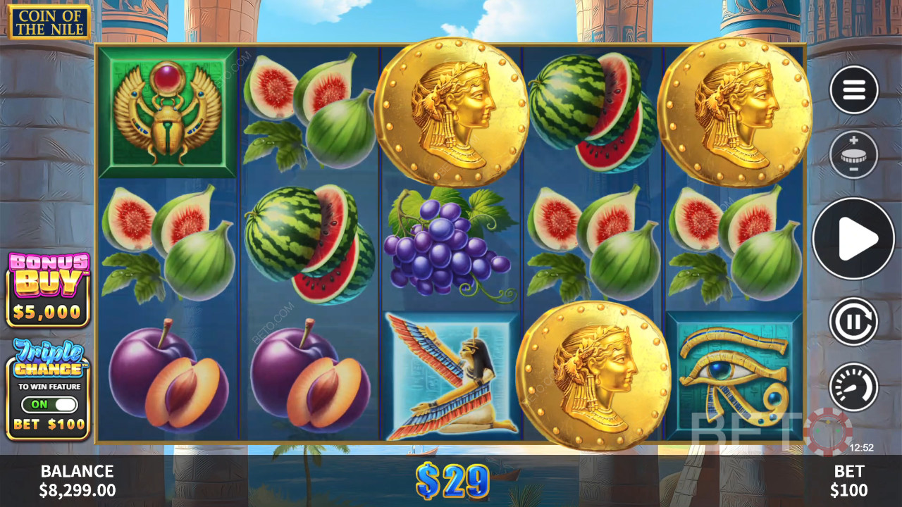 BETO Slots tarafından Coin Of The Nile İncelemesi