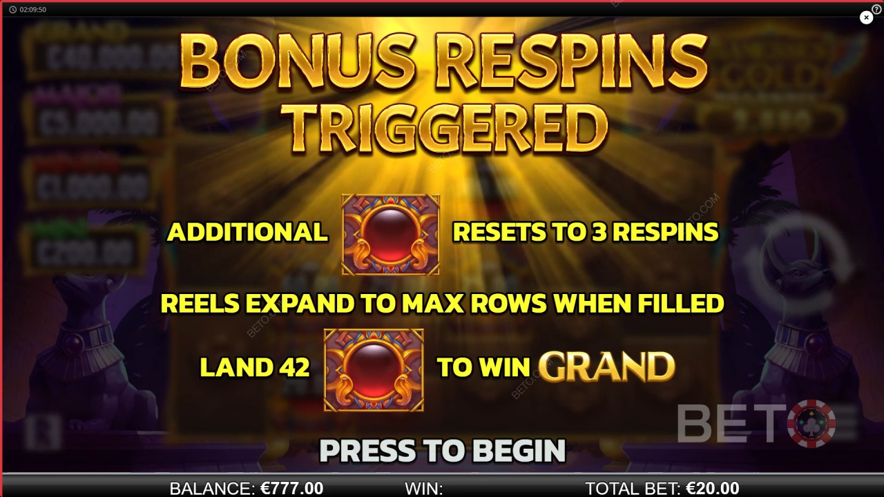 Ramesses Gold Megaways Slot oyununda bahsinizin 8,641 katını kazanın!