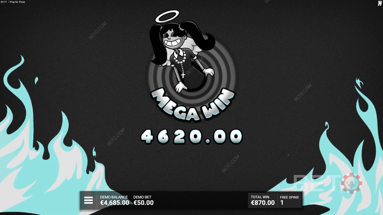 Pray For Three Slot Makinesinde bahsinizin 13,333 katını kazanın!