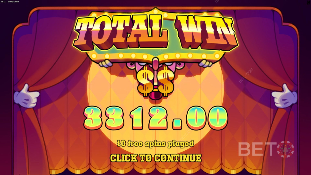 Danny Dollar Slot Makinesinde bahsinizin 12.500 katını kazanın!