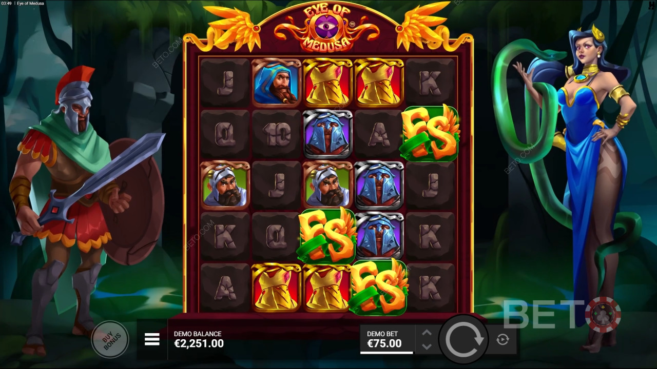 BETO Slots tarafından Eye of Medusa İncelemesi