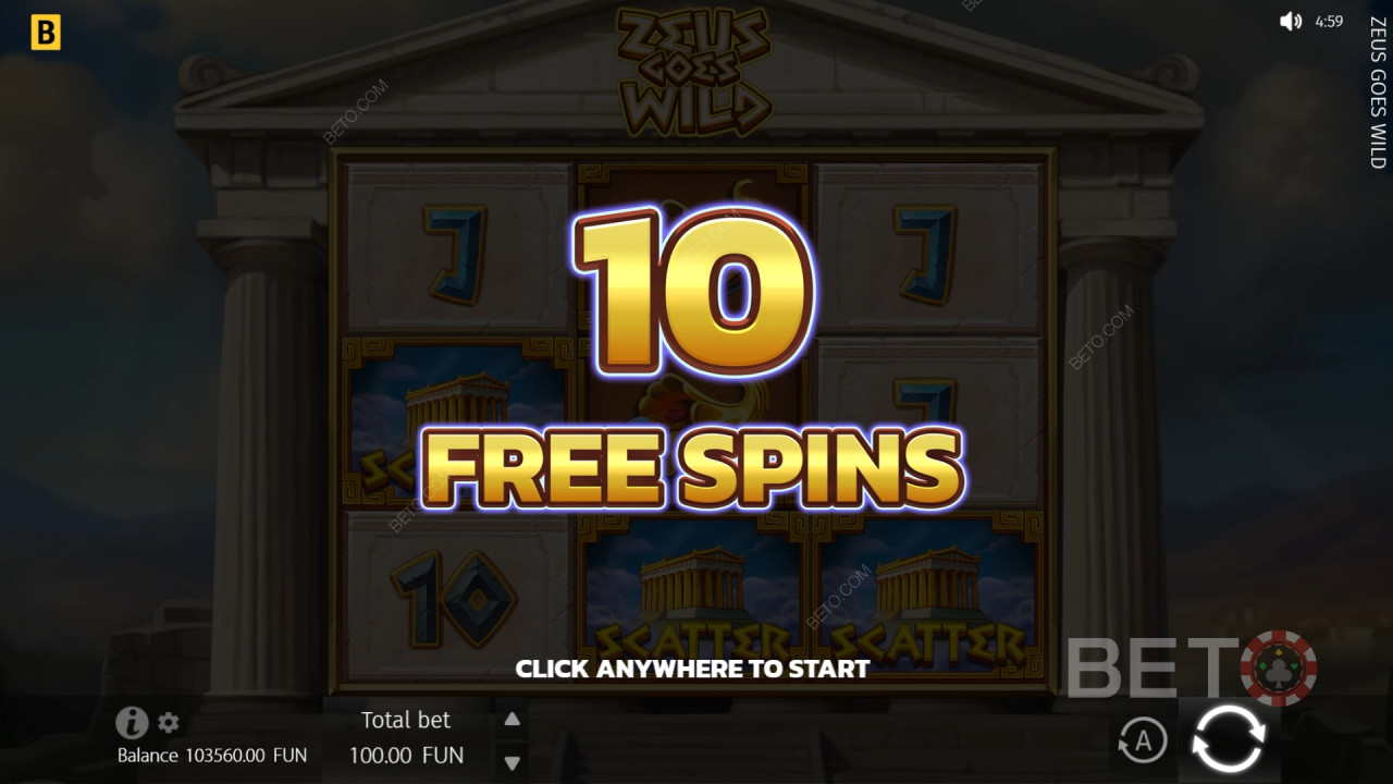 BGaming tarafından Zeus Goes Wild