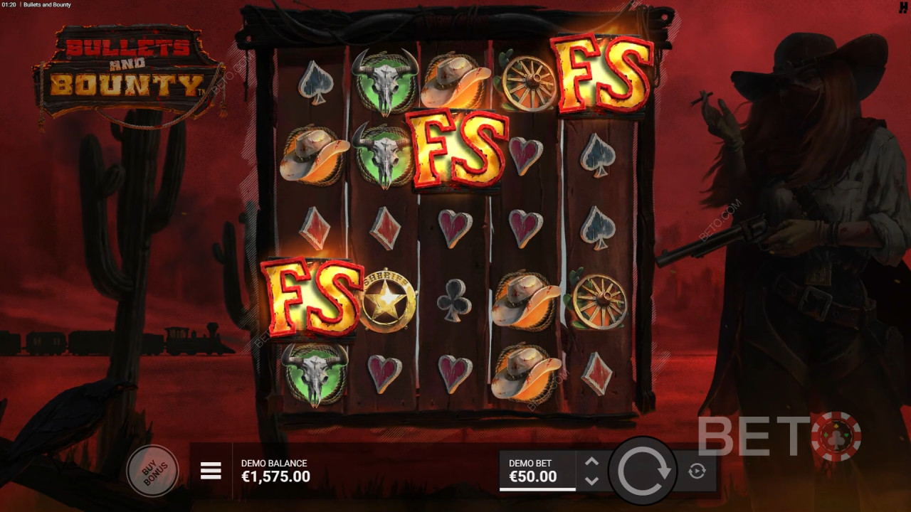 BETO Slots tarafından Bullets and Bounty İncelemesi