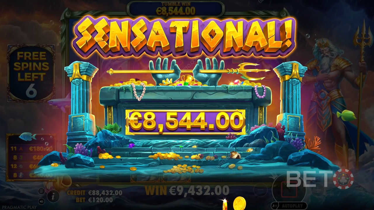 BETO Slots tarafından Waves of Poseidon İncelemesi