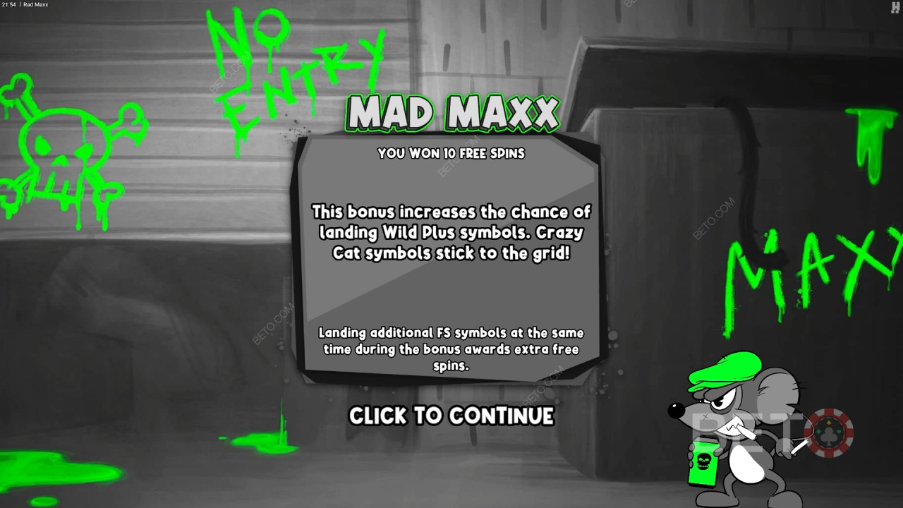 Bonus Özellikleri Rad Maxx tarafından açıklanmıştır Hacksaw Gaming