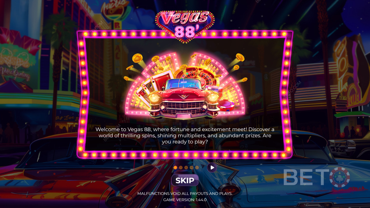 Tema ve Tasarım: Neon Vegas Vibe