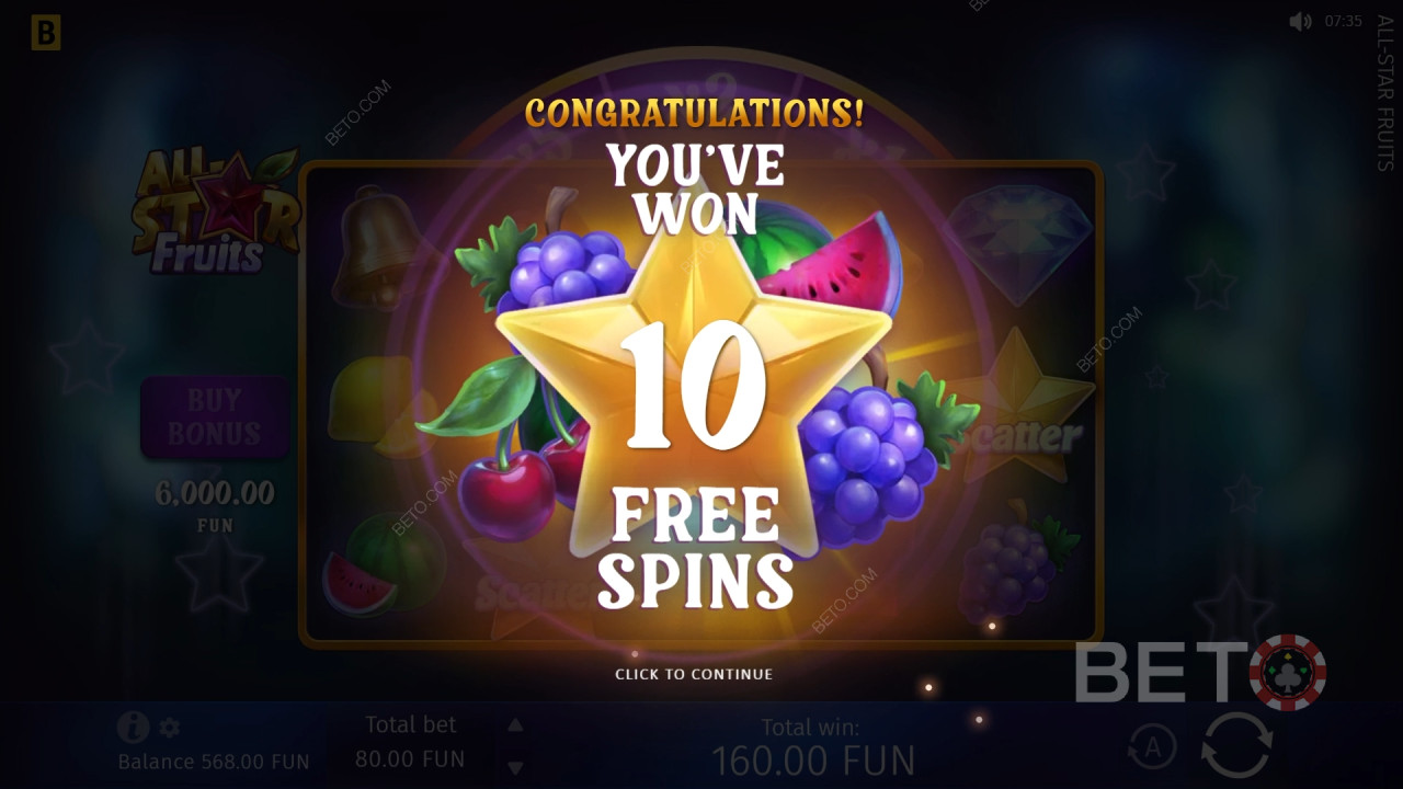 All-Star Fruits Ücretsiz Oyna