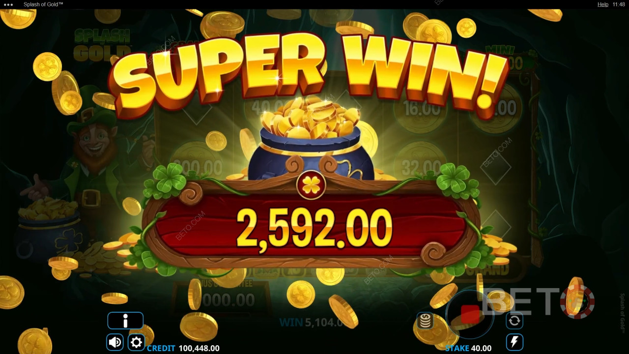 Splash of Gold BETO Slots tarafından incelendi