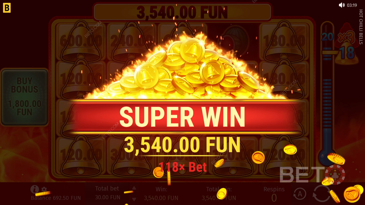 Hot Chilli Bells Slot Online
