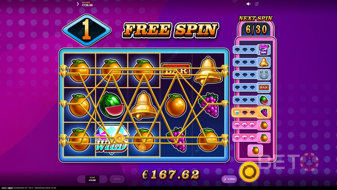 BETO Slots tarafından Diamonds Up İncelemesi