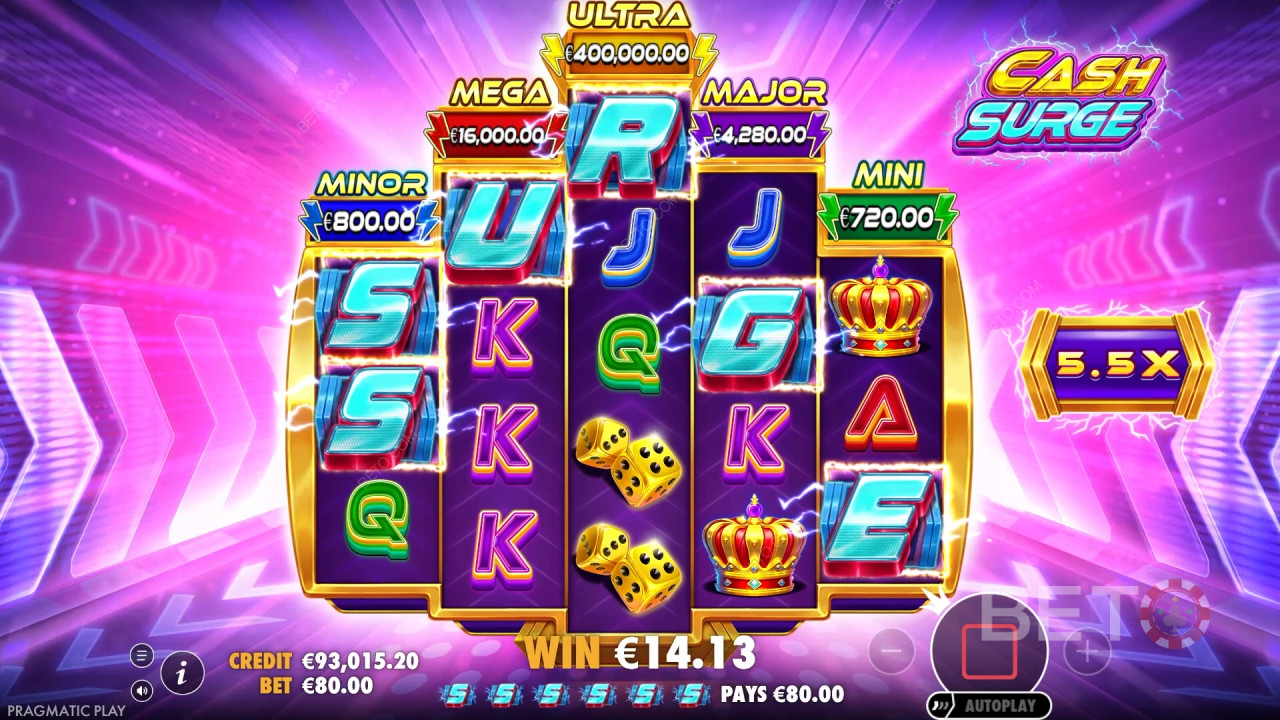 BETO Slots tarafından Cash Surge İncelemesi