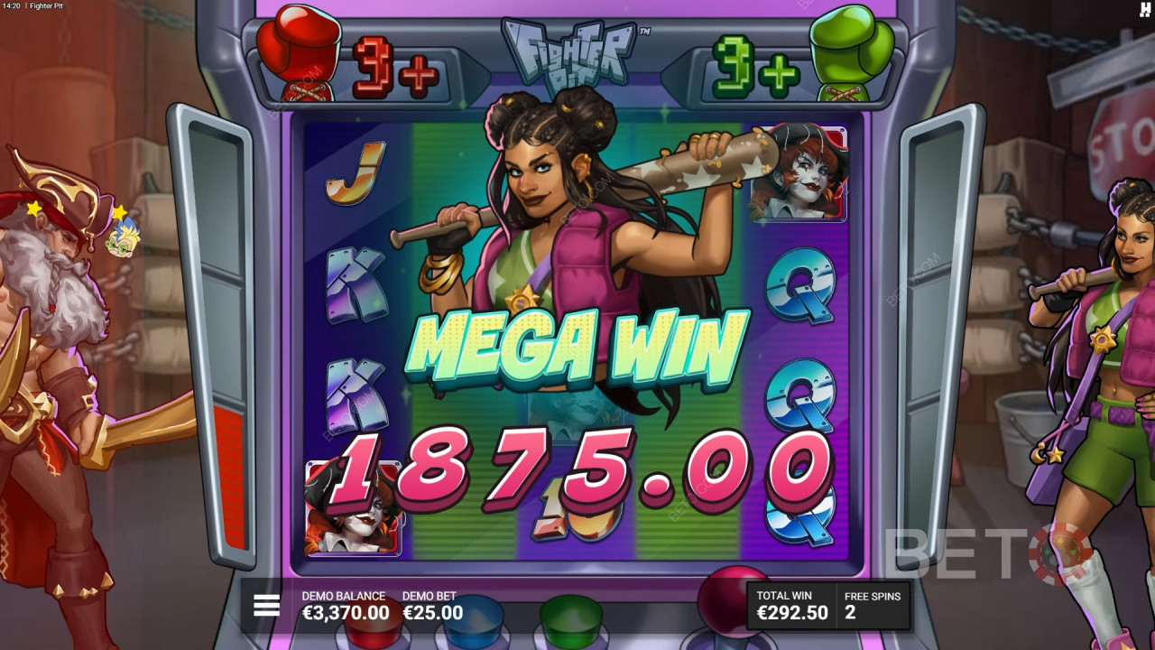 BETO Slots tarafından Fighter Pit İncelemesi