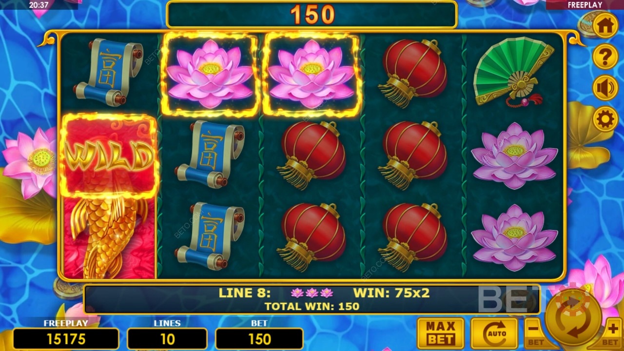 Bonus Özellikleri Golden Fish tarafından açıklanmıştır Amatic Industries