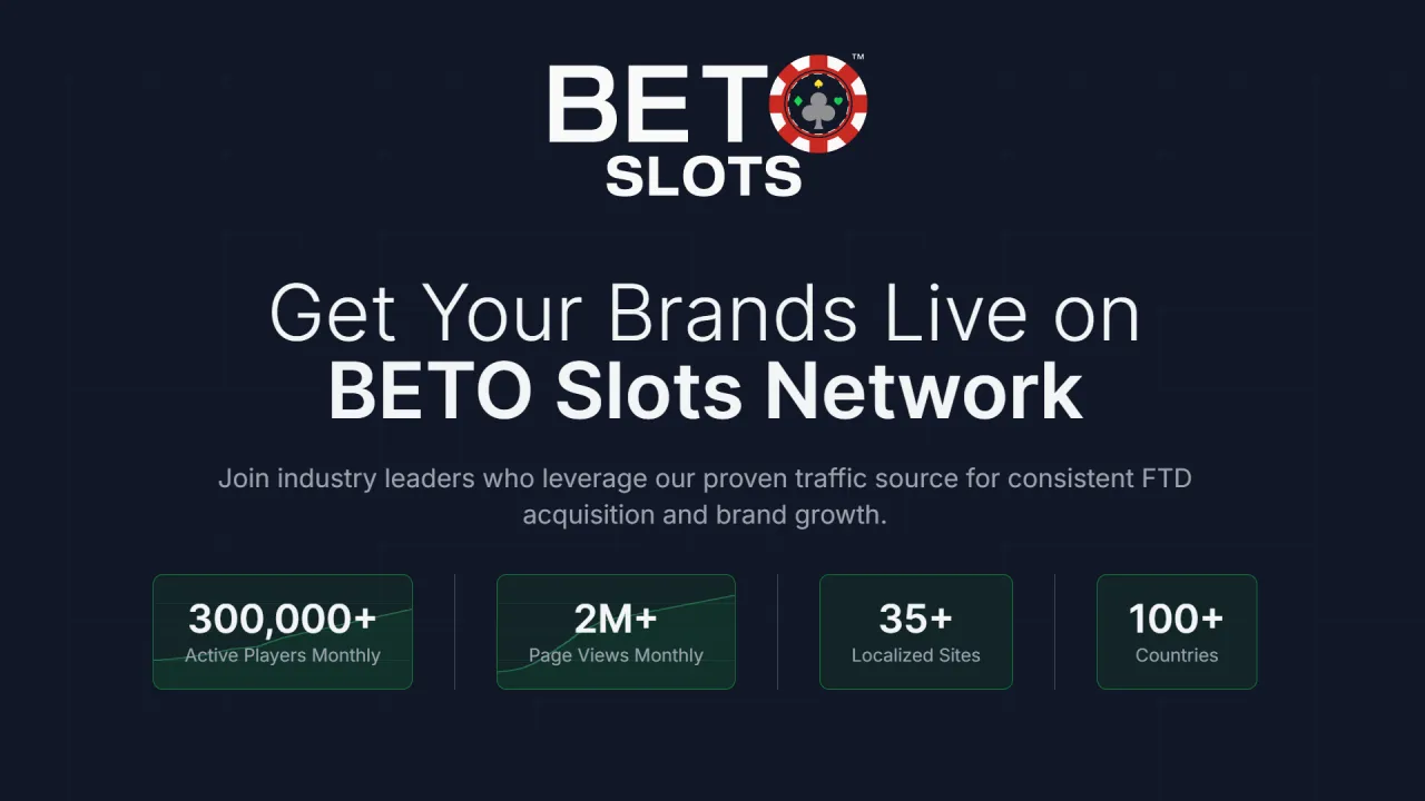 BETO Slots ile Ortak Olun | İştirak ve Operatör Ortaklıkları