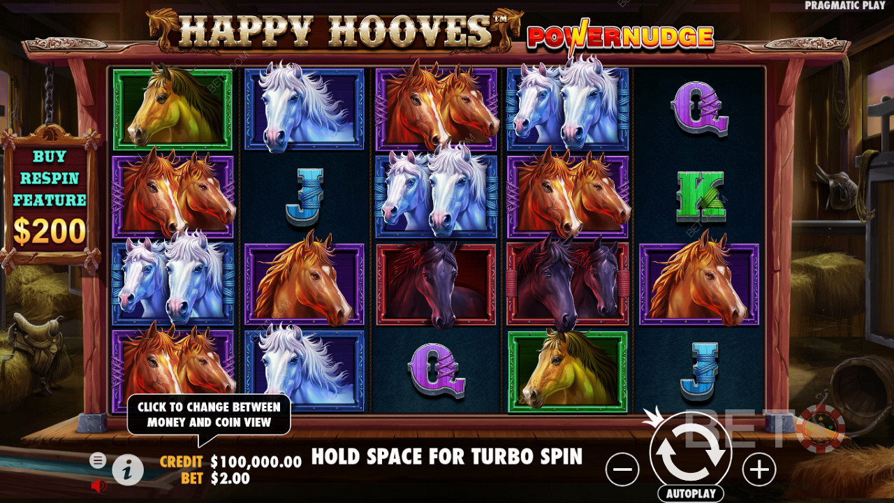 Bu çevrimiçi slot %96,49 RTP oranına sahiptir ve oldukça değişken bir oyun modeli kullanır