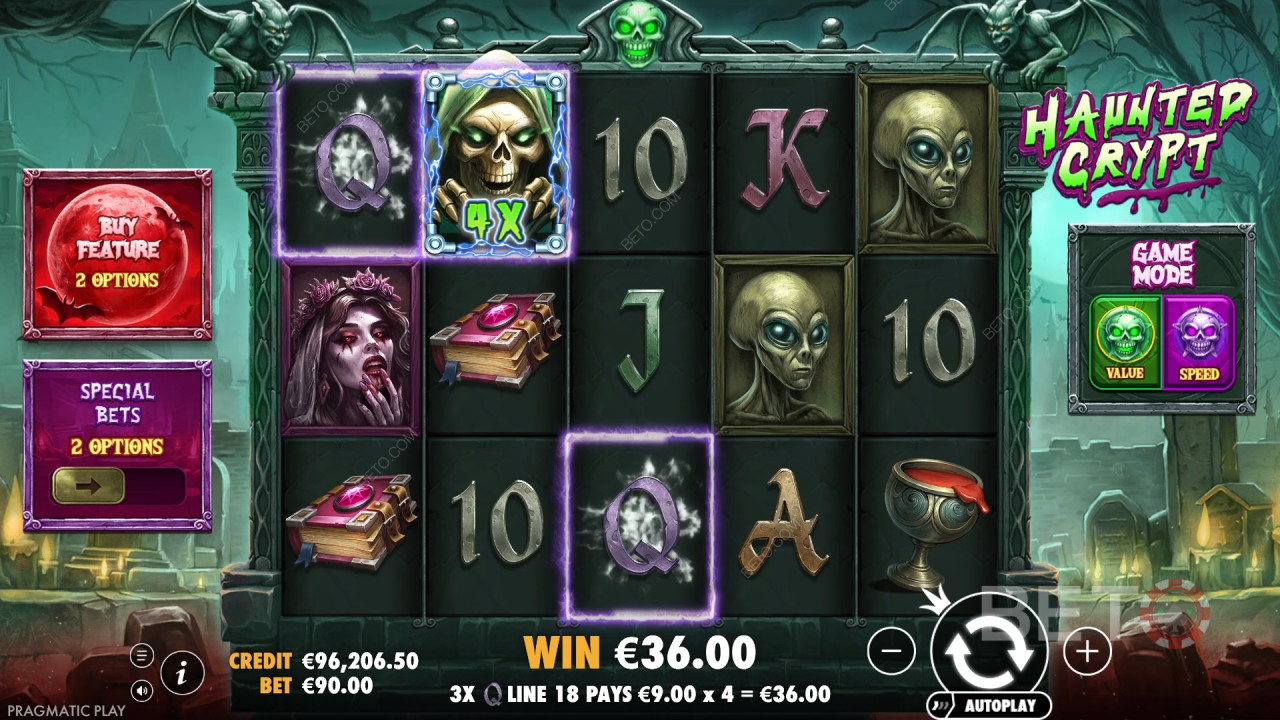 "Haunted Crypt"ta Açıklanan Bonus Özellikler Pragmatic Play