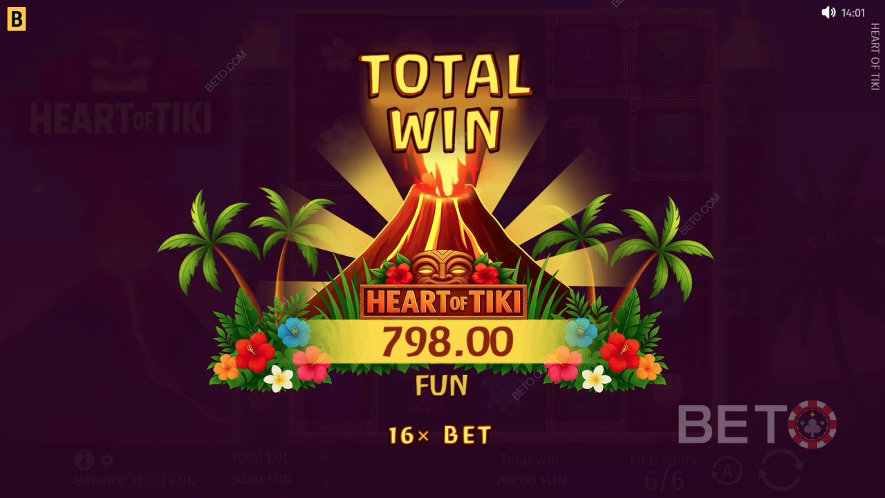 Heart of Tiki video slotunda bahis tutarınızın 5.000 katını kazanın!