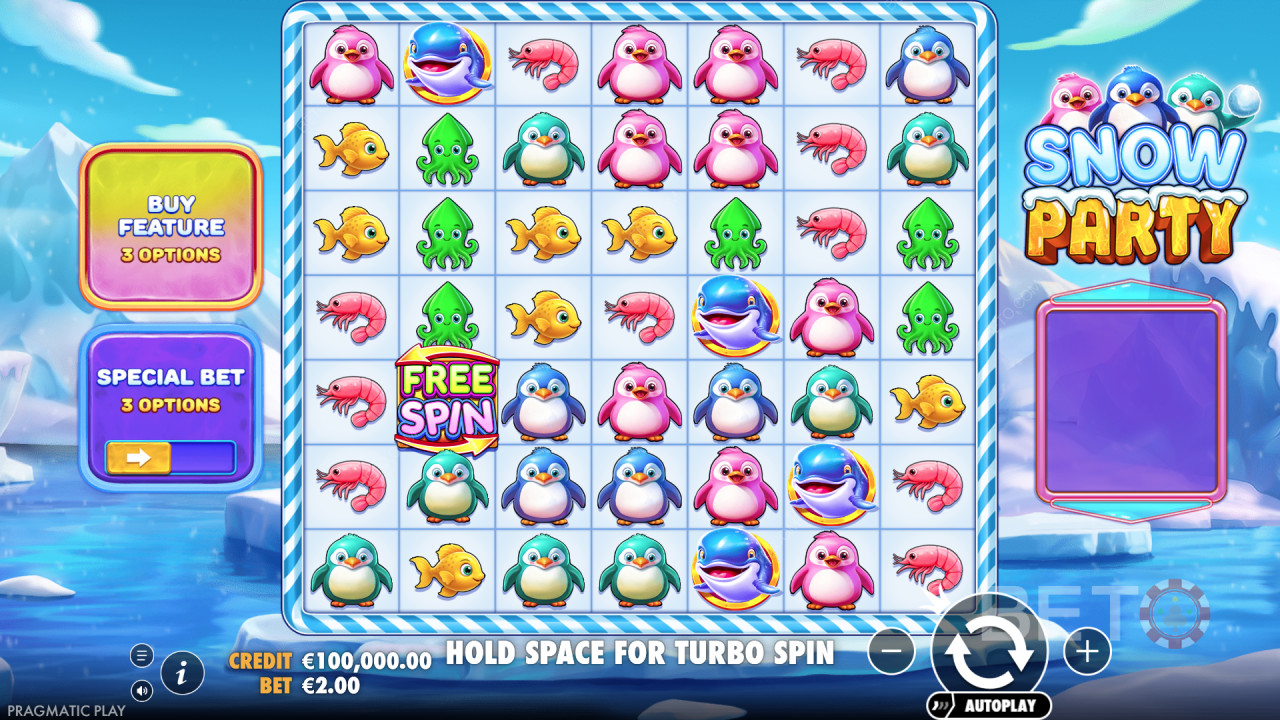 BETO Slots’tan Snow Party İncelemesi
