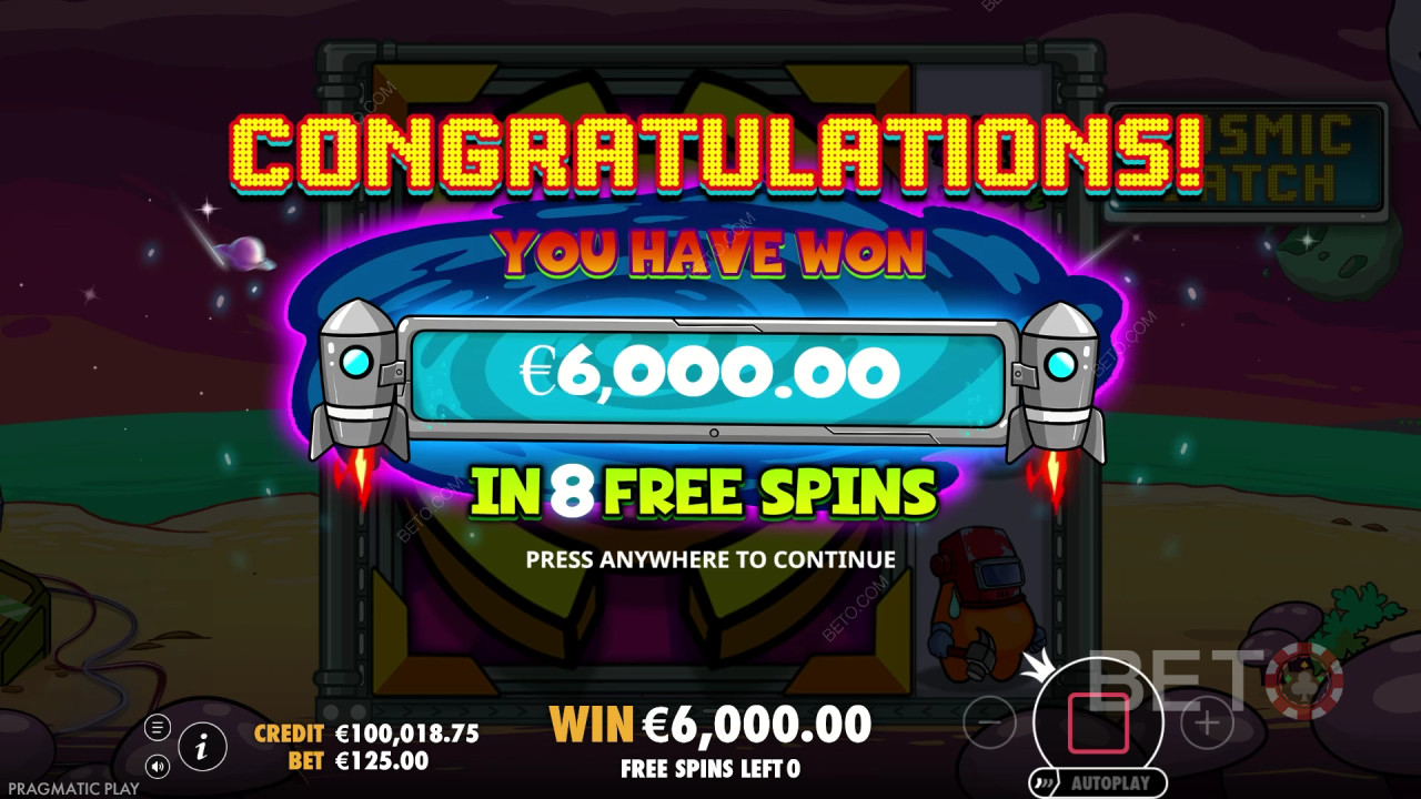 Cosmic Catch Slot Makinesi