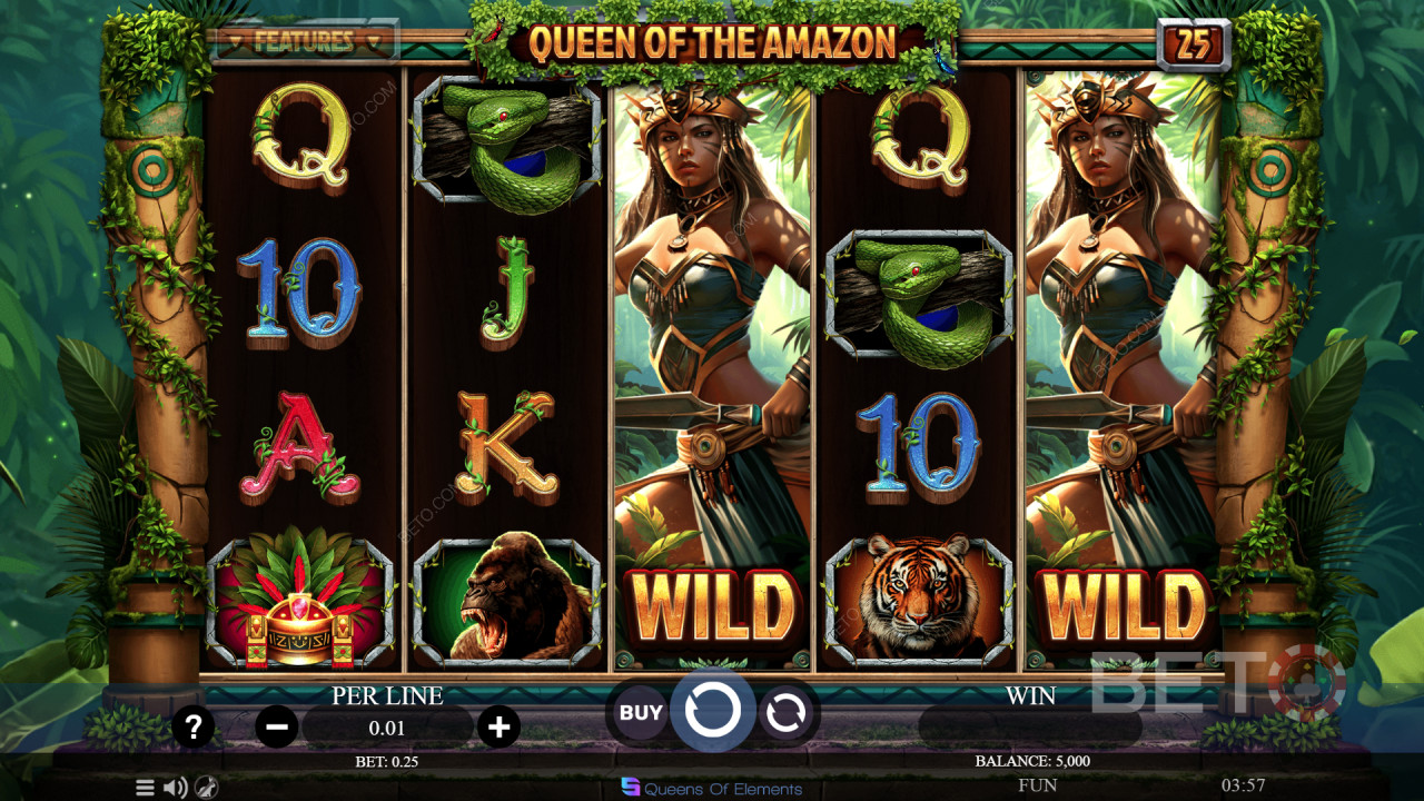 BETO Slots’tan “Amazon Kraliçesi” İncelemesi