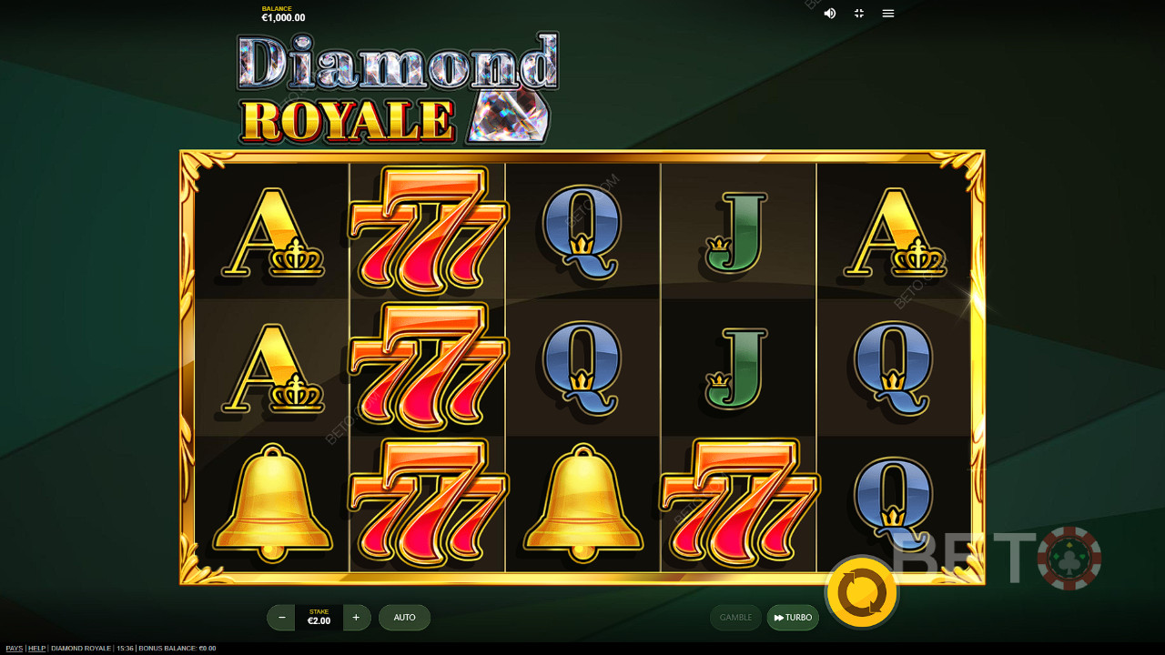 BETO Slots tarafından Diamond Royale İncelemesi