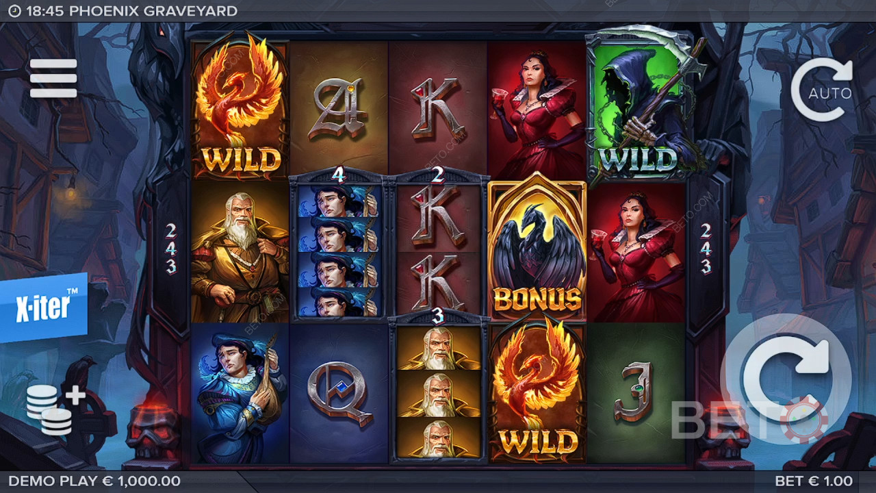 BETO Slots tarafından Phoenix Graveyard İncelemesi