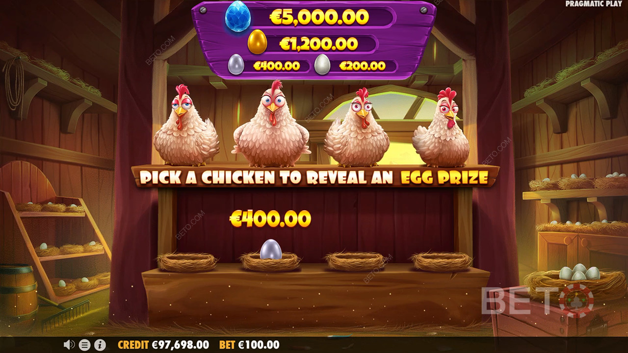 Bonus Özellikler Chicken Chase tarafından açıklanmıştır Pragmatic Play