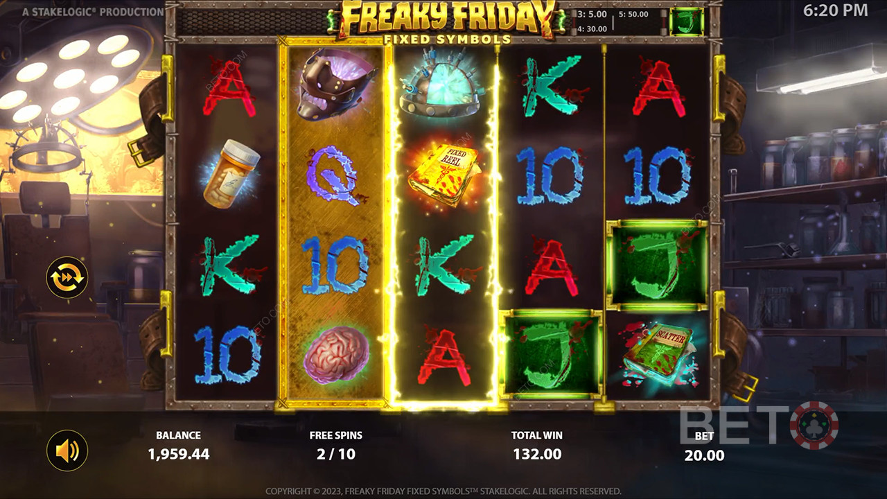 BETO Slots tarafından Freaky Friday Sabit Semboller İncelemesi
