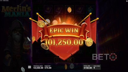 Merlin’s Mania Slot - Ücretsiz Oyna ve İncelemeler (2026)