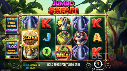 Jumbo Safari Slot - Ücretsiz Oyna ve İncelemeler (2026)
